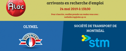 Journée recrutement pour les nouveaux arrivants